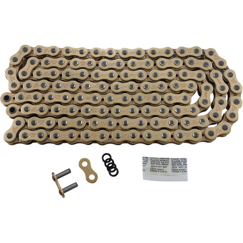 EK 520RRX Gold Motorcycle Chain 120 Links (520RRX-120G)