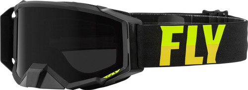 Fly Racing Zone Pro W/C MX Offroad Goggles w/Dark Smoke Hydro Lens