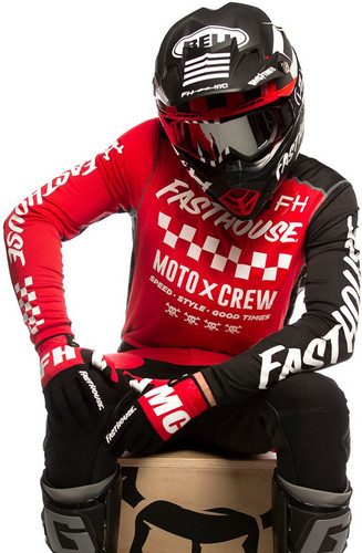 Fasthouse Grindhouse Alpha Mens MX Offroad Jersey