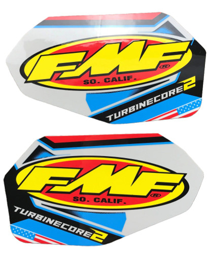 FMF Turbinecore-2 Muffler Decals (012699)