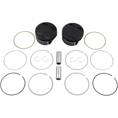 Wiseco Black Edition V-Twin Piston Kit 4.250" Bore for Milwaukee 8 124ci (K2787)