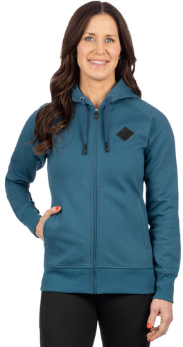 FXR Diamond Womens Zip Up Hoody