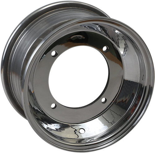 AMS Spun Polsihed Aluminum Front Wheel 10x5 4/144 3+2 (261RL105144P3)