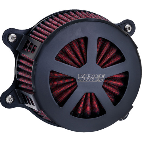 Vance & Hines VO2 Radiant V Black Ceramic Air Cleaner Intake Kit (41466)
