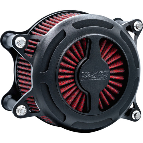 Vance & Hines VO2 Blade Black Wrinkle Air Cleaner Intake Kit (42351)
