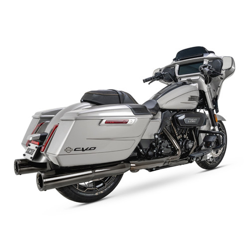 Vance & Hines Hi-Output Dark Chrome Slip-On Exhaust Mufflers (16468)