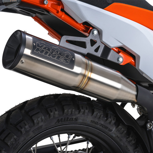 Vance & Hines Adventure Hi-Output 450 Stainless Slip-On Exhaust Muffler (17415)