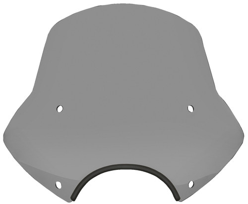 Memphis Shades 15" Speed Demon Sportshield Black Smoke w/9" Cut-Out (MEP54712)