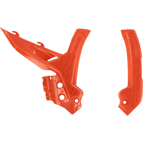 Acerbis X-Grip OE '16 Orange Frame Protectors (2975045226)