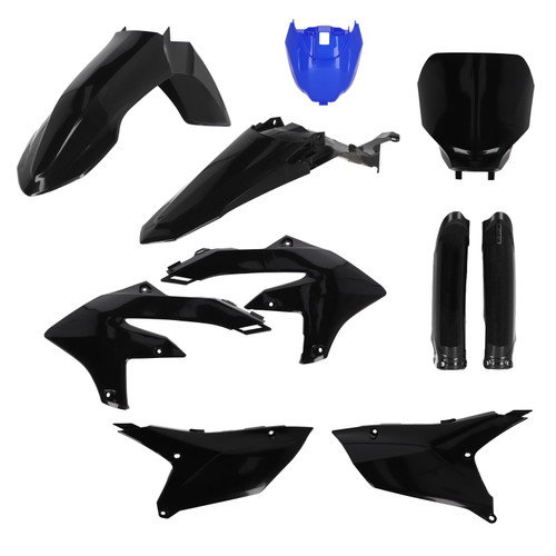 Acerbis Black/Blue Full Body Plastic Kit (2979591004)