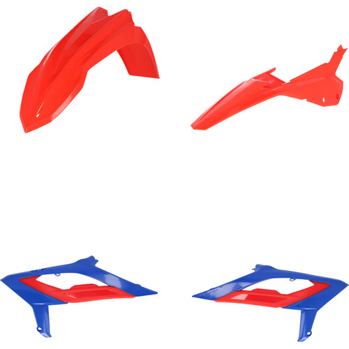 Acerbis Red/Blue Standard Plastic Body Kit (2979461228)