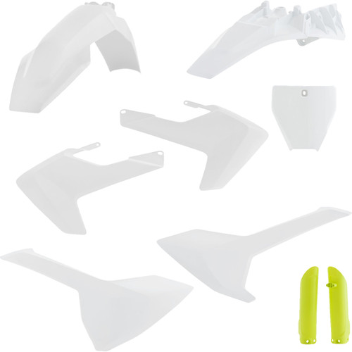 Acerbis OE '23 White/Green Full Body Plastic Kit for '18-24 TC85 (2686467705)