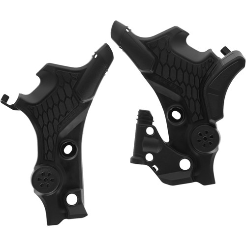 Acerbis X-Grip Frame Protectors | Black | Honda TransAlp 750 (2983660001)