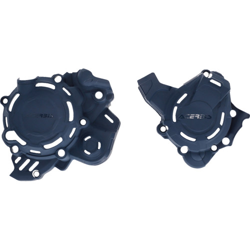 Acerbis X-Power Blue Clutch/Ignition Cover Kit (2981470003)