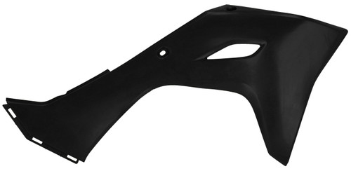 Acerbis Black Plastic Radiator Shrouds/Scoops (2983520001)