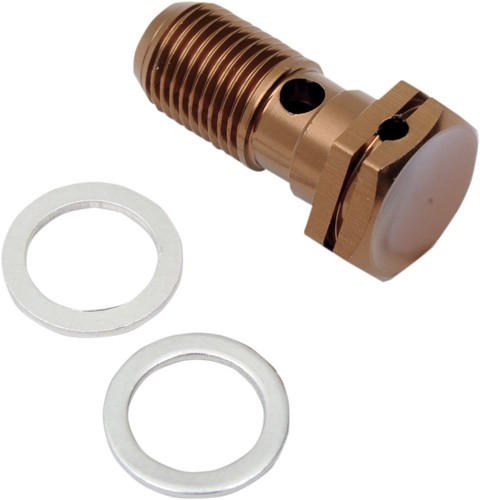 Shindy Single Aluminum Banjo Bolt M10 x1.0 (17-620)