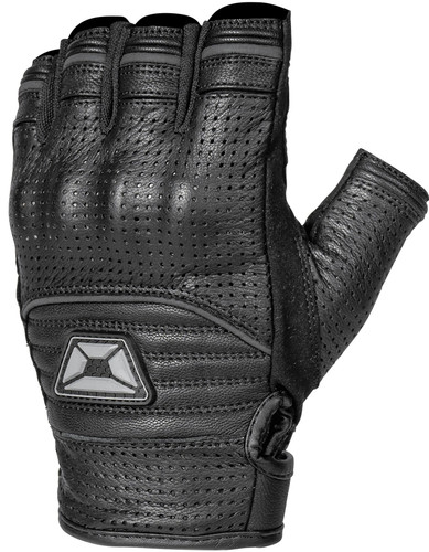 Cortech Flip Off Armored Mens Motorcycle Fingerless Gloves