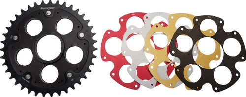 Supersprox Edge Aluminum/Steel Rear Sprocket 38 Tooth (RSA-737-38-KIT)