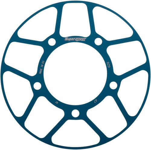 Supersprox Blue Insert for 47 Tooth Edge Rear Sprocket (RACD-829-47-BLU)