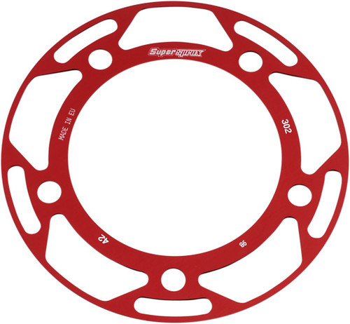 Supersprox Red Insert for 42 Tooth Edge Rear Sprocket (RACD-302-42-RED)