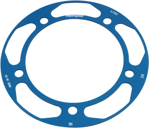 Supersprox Blue Insert for 42 Tooth Edge Rear Sprocket (RACD-1792-42-BLU)
