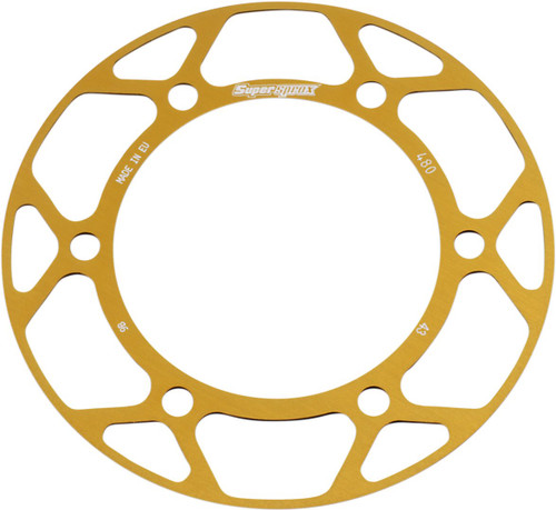 Supersprox Gold Insert for 43 Tooth Edge Rear Sprocket (RACD-480-43-GLD)