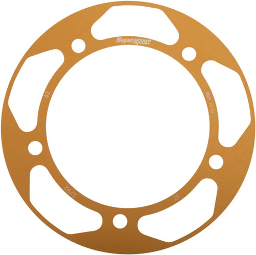 Supersprox Gold Insert for 43 Tooth Edge Rear Sprocket (RACD-1792-43-GLD)