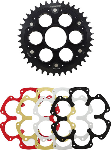 Supersprox Edge Aluminum/Steel Rear Sprocket 40 Tooth (RSA-737525-40-KIT)