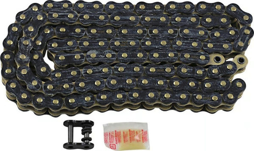 RK 530 Max-O Chain - Rivet-Style - Black/Gold - 120 Links (530MAXO-120-BG)
