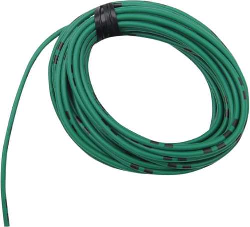 Shindy 13' 14A/12V Green Colored Wiring (16-673)