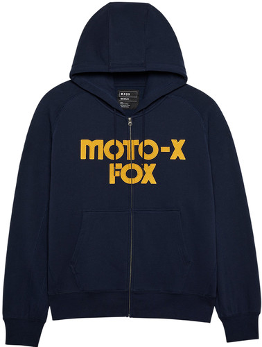 Fox Racing Moto-X Mens Oversized Zip Up Hoody