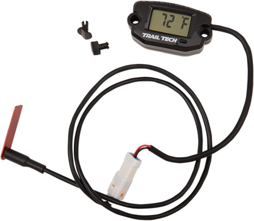 Trail Tech Temperature Meter w/10mm Fin Senor (742-EF6)