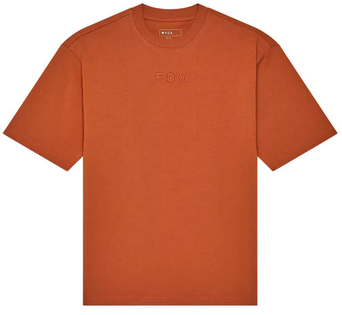 Fox Racing Wordmark Oversized Mens Short Sleeve T-Shirt