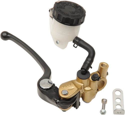 Shindy 19mm Radial Master Cylinder Gold/Black Brake Kit (17-658K)