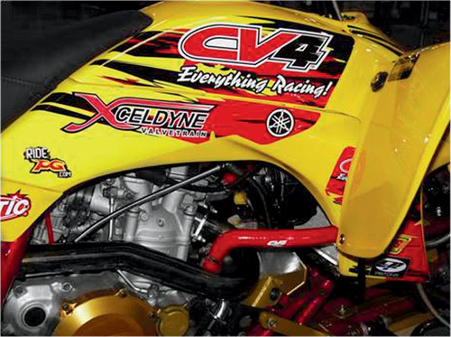 CV4 Red Performance Radiator Hose Kit (SFSMBC72R)