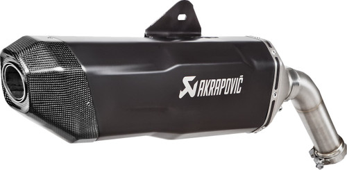 Akrapovic Black Titanium Conical Slip-On Exhaust Muffler (S-B9SO3-HFBFCTBL)