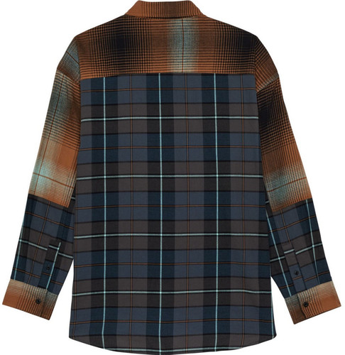 Fox Racing Oversized Womens Button Up Long Sleeve Flannel Shirt