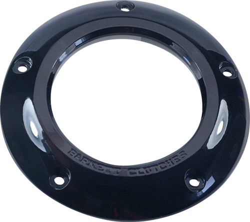 Barnett Clear Black Derby Cover for M8 Softail (3433044018)