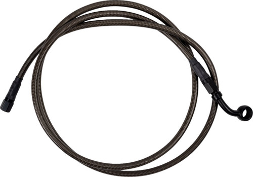Barnett Carbon Coat Upper Brake Line w/Black Fittings Stock+8" (25430511348)