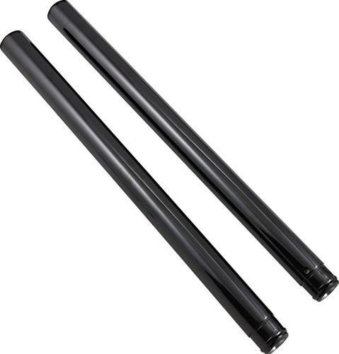 Custom Cycle 49mm 25.75" Length Black Diamond-Like Fork Tubes (710009)