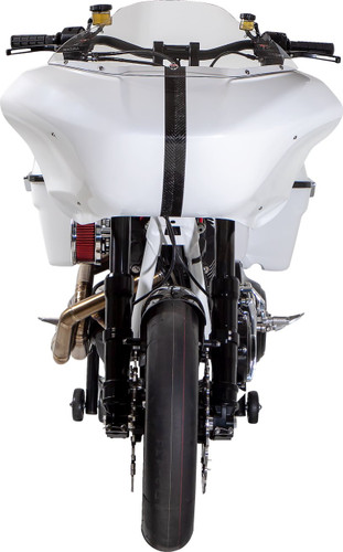 Custom Cycle 49mm 25.50" Length Black Diamond-Like Fork Tubes (T2013DL)
