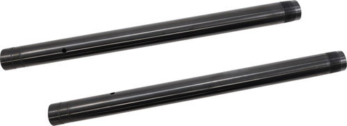Custom Cycle 43mm Stock Length Black Diamond-Like Inverted Fork Tubes (710071)
