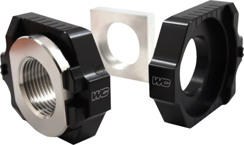 Works Connection Black Elite Axle Block Kit (17-261)
