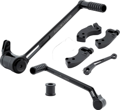 Arlen Ness Black 3" Extended Foot Control Kit (410-036)