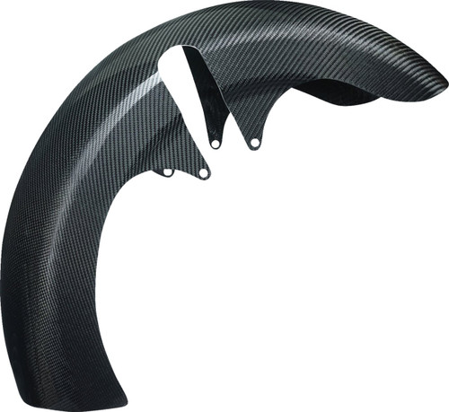 Arlen Ness 21" Carbon Fiber Wrapper Front Fender (210-025)