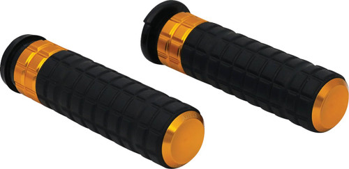 Arlen Ness SpeedLiner Gold Fly-by-Wire Handlebar Grips (500-064)
