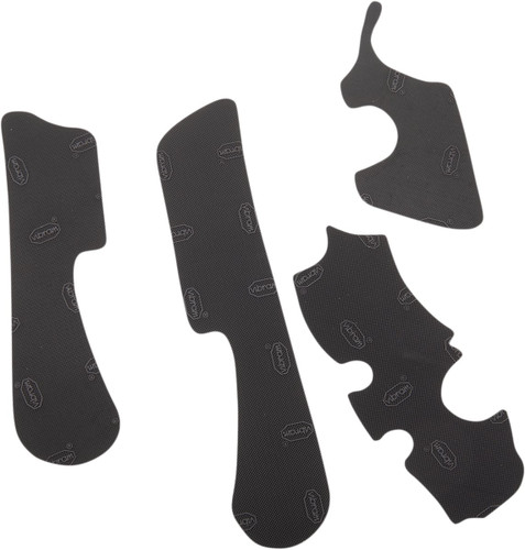 Athena Off-Road Black Rubber Frame Pads (M7335N)