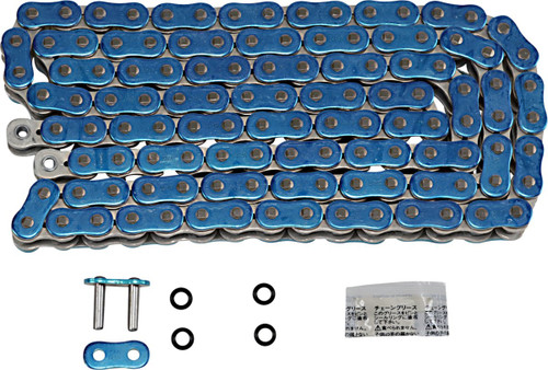 EK 530 ZVX3 Blue Sportbike Chain 120 Links (530ZVX3-120AB)
