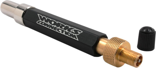 Works Connection Suspension Air Loss Adapter | Front Fork/Rear Shock (26-355)