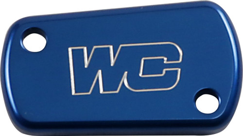 Works Connection Blue Anodized Aluminum Rear Billet Brake Cover (21-600)